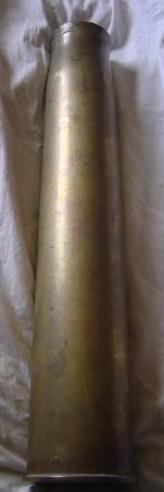 British 1938 Naval 3.7 inch Shell Case